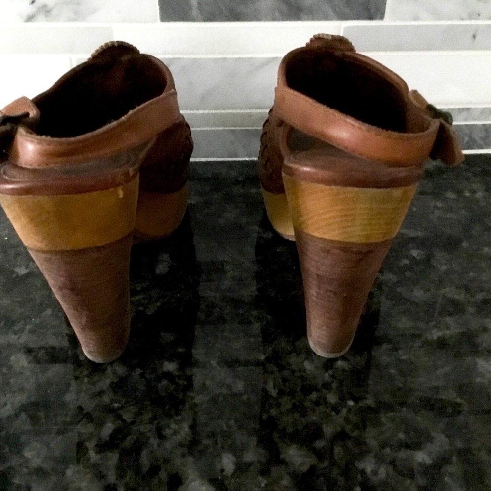 FRYE Platform Sandals 7.5 - Picture 7 of 12